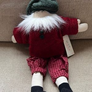 VTG Woof & Poof 1999 Musical Santa with W&P Button & tag